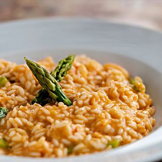 Risotto ai Gamberi e Asparagi