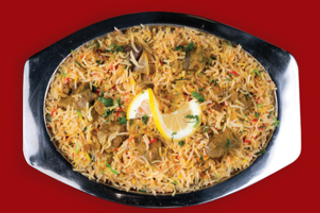Biryani de cordero