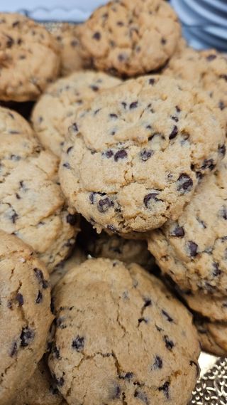 Cookies con gocce di cioccolato