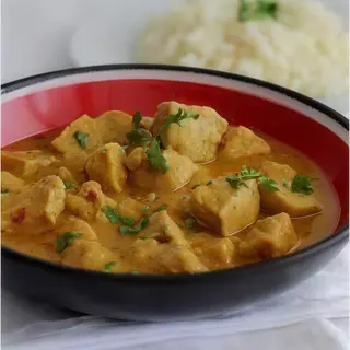 Cerdo Con Salsa Curry