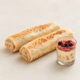 2 Burritos Poulet + Dessert