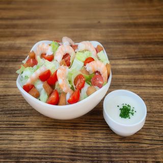 Ensalada César De Langostinos