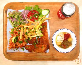 Plat Escalope Panée