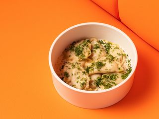 Вареники з капустою та гречкою (300г)