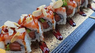 Almond Salmon Roll