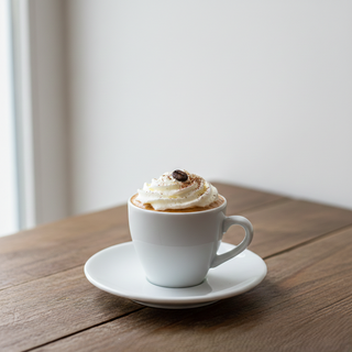 Espresso con panna scurt
