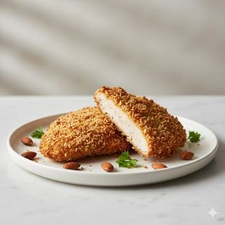 Pollo Frito De Almendra