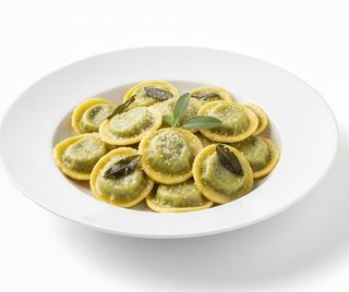 Ravioli di spinaci e ricotta