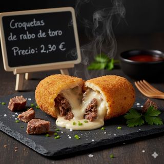 Croquetas de rabo de toro (1 ud.)