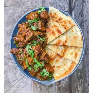 Chapati & Meat