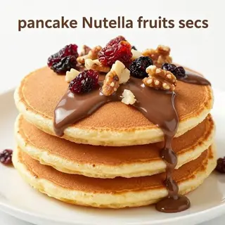 Pancake Nutella Fruit Sec