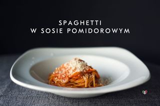 Spaghetti w sosie pomidorowym 120g