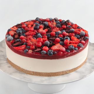 Cheesecake cu fructe de padure