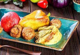 Platou cu legume la gratar