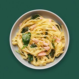 Pastas Saumon Épinard