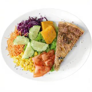 Salada de Quiche