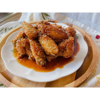 Alas De Pollo Con Miel