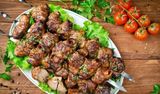 Шашлык из  печени