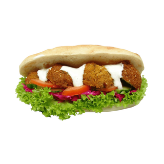 Panino falafel