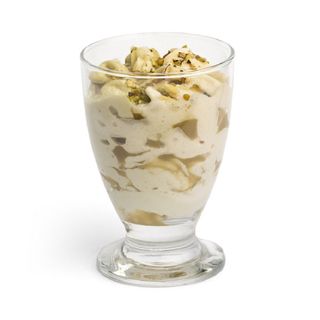 Bicchiere pistacchio e mandorla