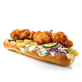 Sandwich crispy bagheta/ lipie