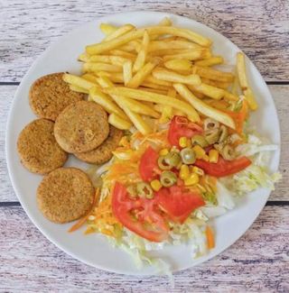 Plato De Falafel