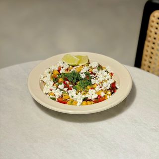 მუხუდოს სალათი. Chickpeas salad