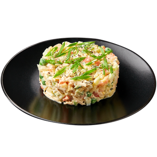 Салат Олів'є з куркою