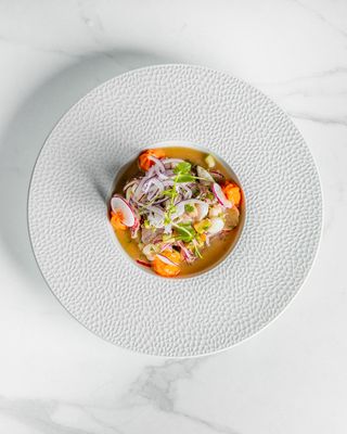 Ceviche de corvina