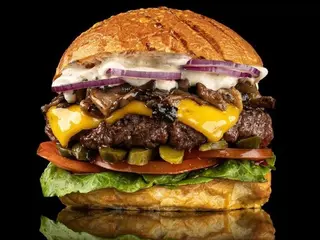 Truffle burger