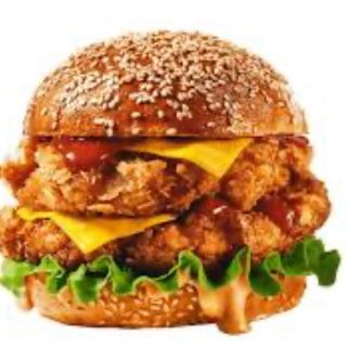 Doppio chicken burger 