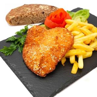 Pohovana piletina u susamu komplet obrok