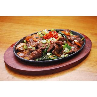 Sizzling Beef or Chicken