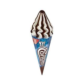 Cornetto XXL Helado con Sabor Nata con Barquillo Frigo