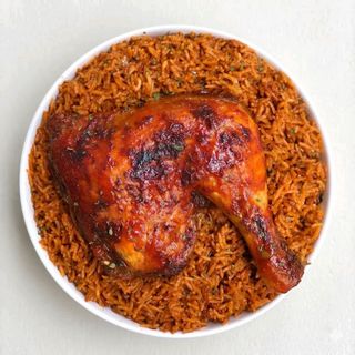 Jollof Rice And Chicken