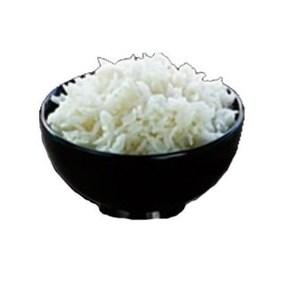 Arroz blanco japonés con sésamo frito