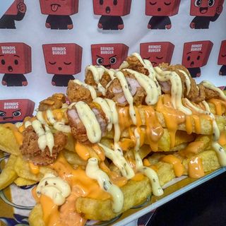 Patatas pollo chipotle 