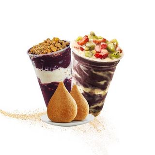 2 Açaís + 2 Coxinhas