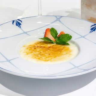 Cremoso De Arroz Con Leche Y Azúcar Tostado