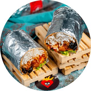Burrito chili con carne