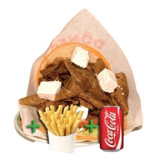 Menú Doner Kebab De Carne Con Queso