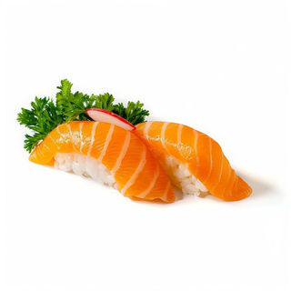 Nigiri de salmón (2 piezas)