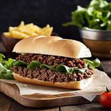 Sandwich Viande Hachée Boeuf