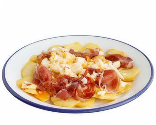 Tapa De Huevos Rotos Con Patatas