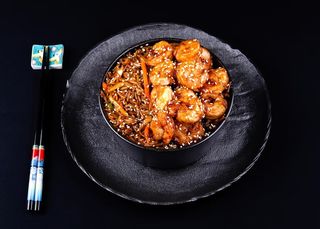 ბრინჯი კრევეტით