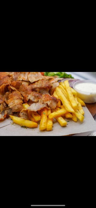 Plat shawarma