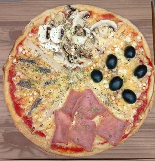Pizza 4 Stagioni (30 Cm.)