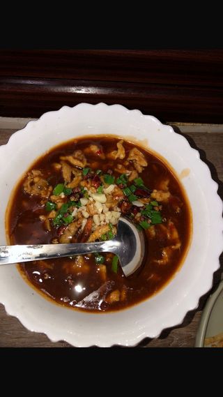 Porc fiert picant cu legume