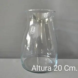 Jarrón cristal 09*20 Cm.