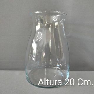 Jarrón cristal 09*20 Cm.